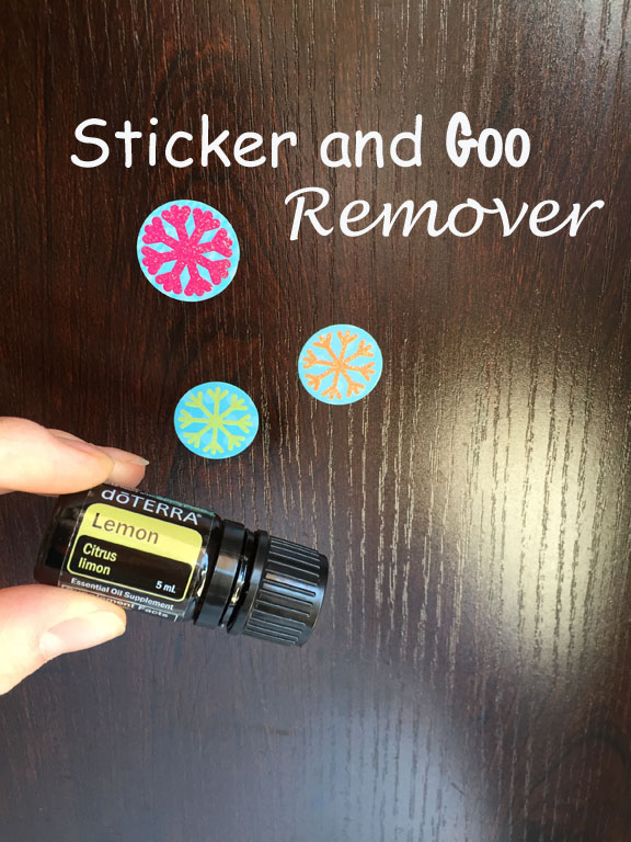 Essential Oils for Cleaning Sticker and Goo Remover