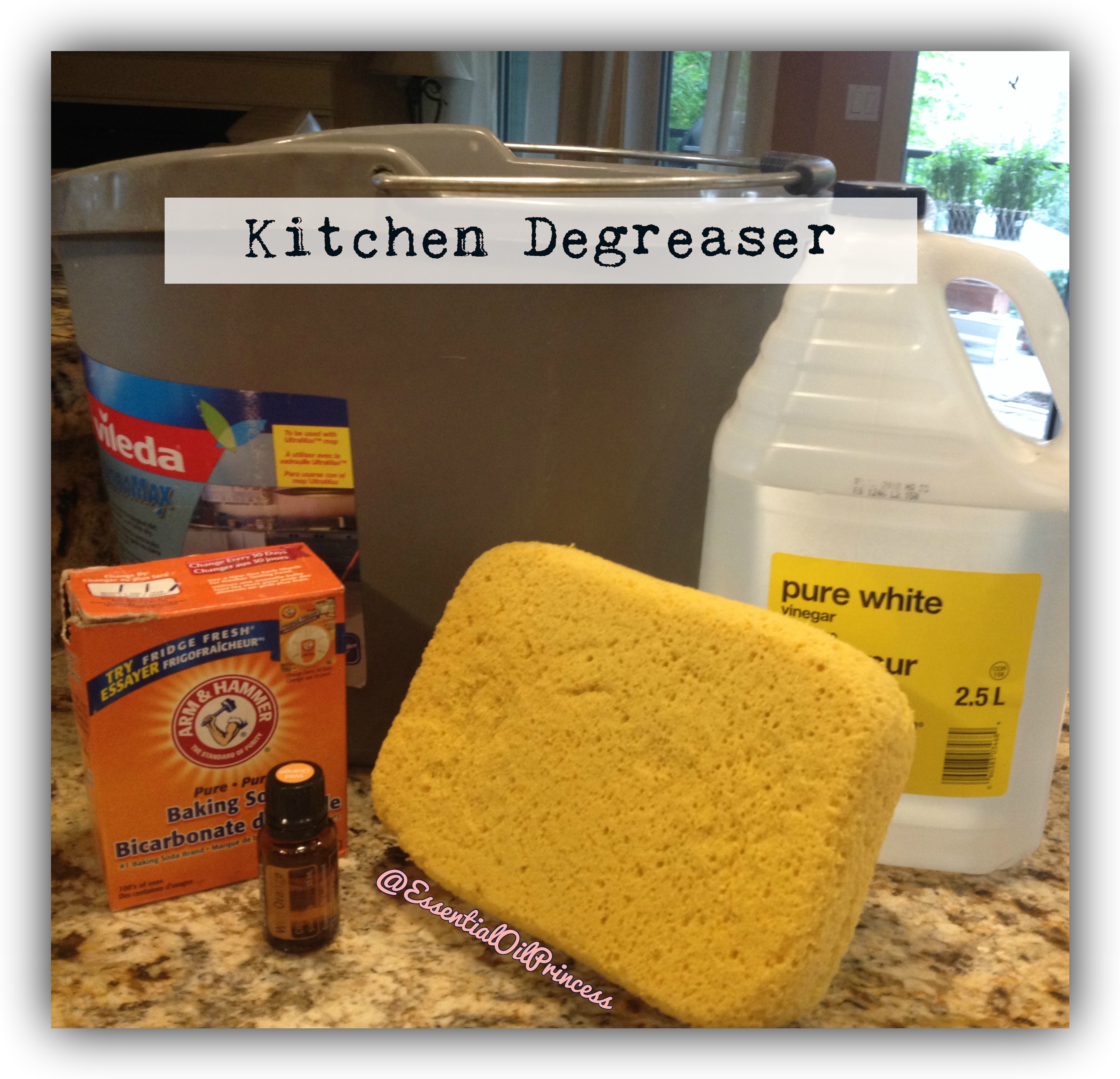 Homemade Kitchen Degreaser